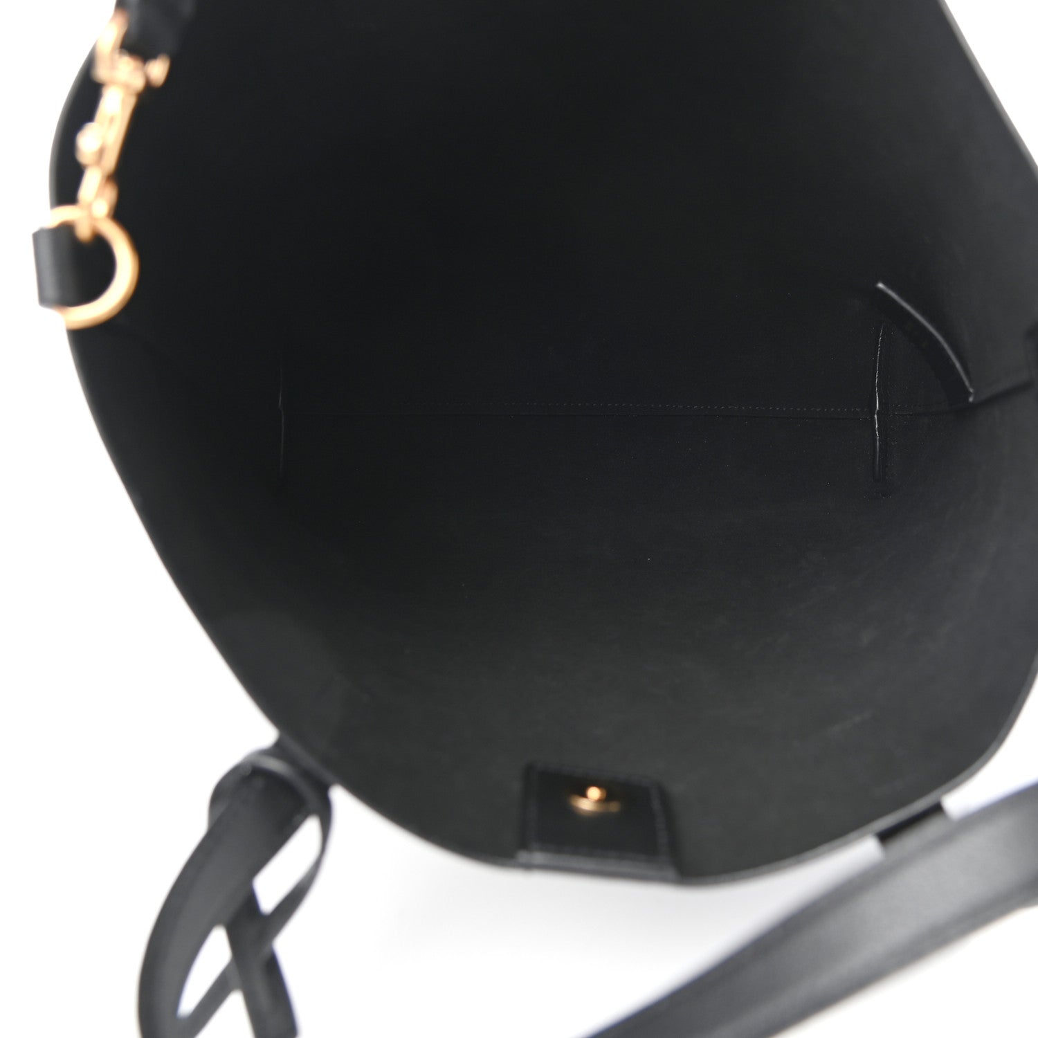 Saint Laurent Calfskin Toy Shopping Tote Black 5 of 9