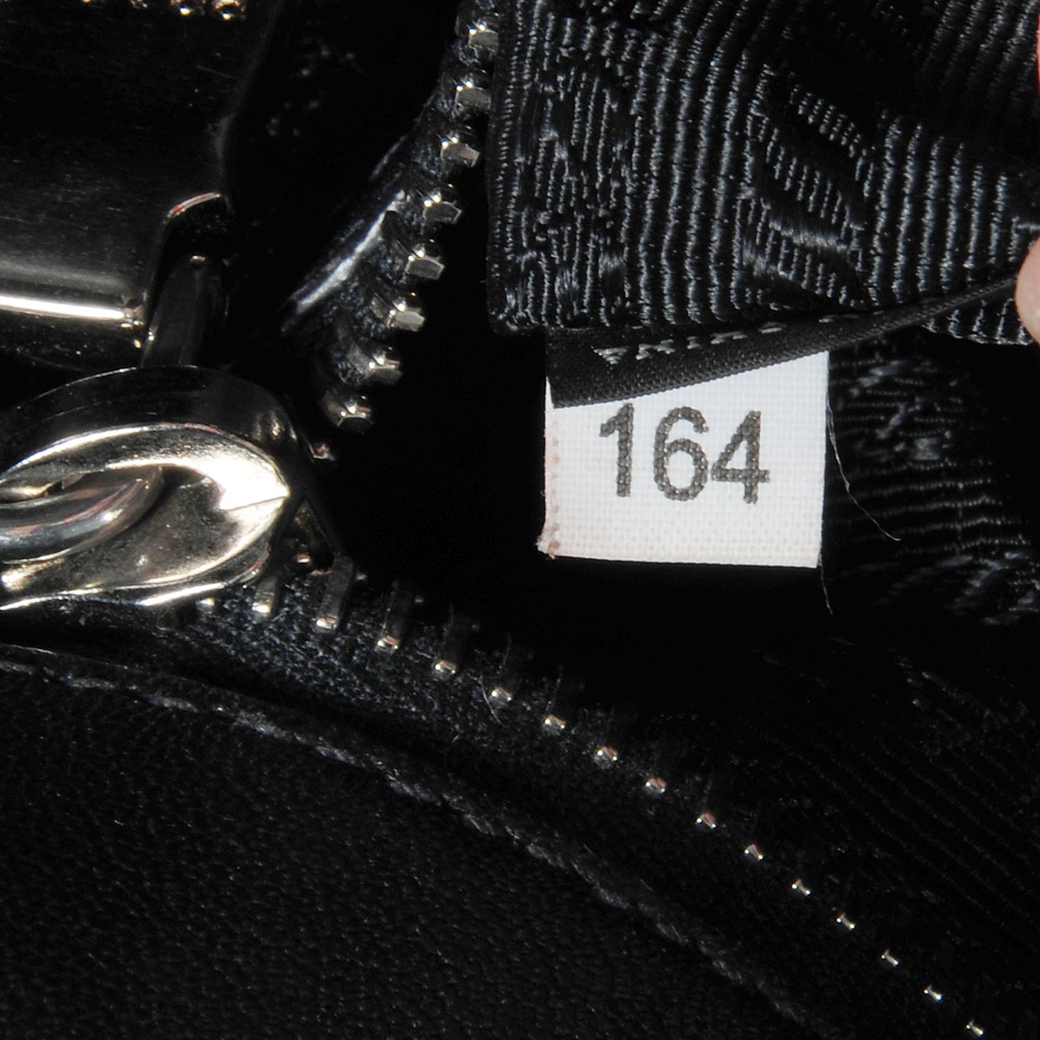 Prada Soft Calf Chain Tote Nero Black 7 of 8