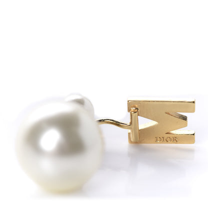 Christian Dior Pearl My ABCDior M Tribale Earring Gold 4 of 6