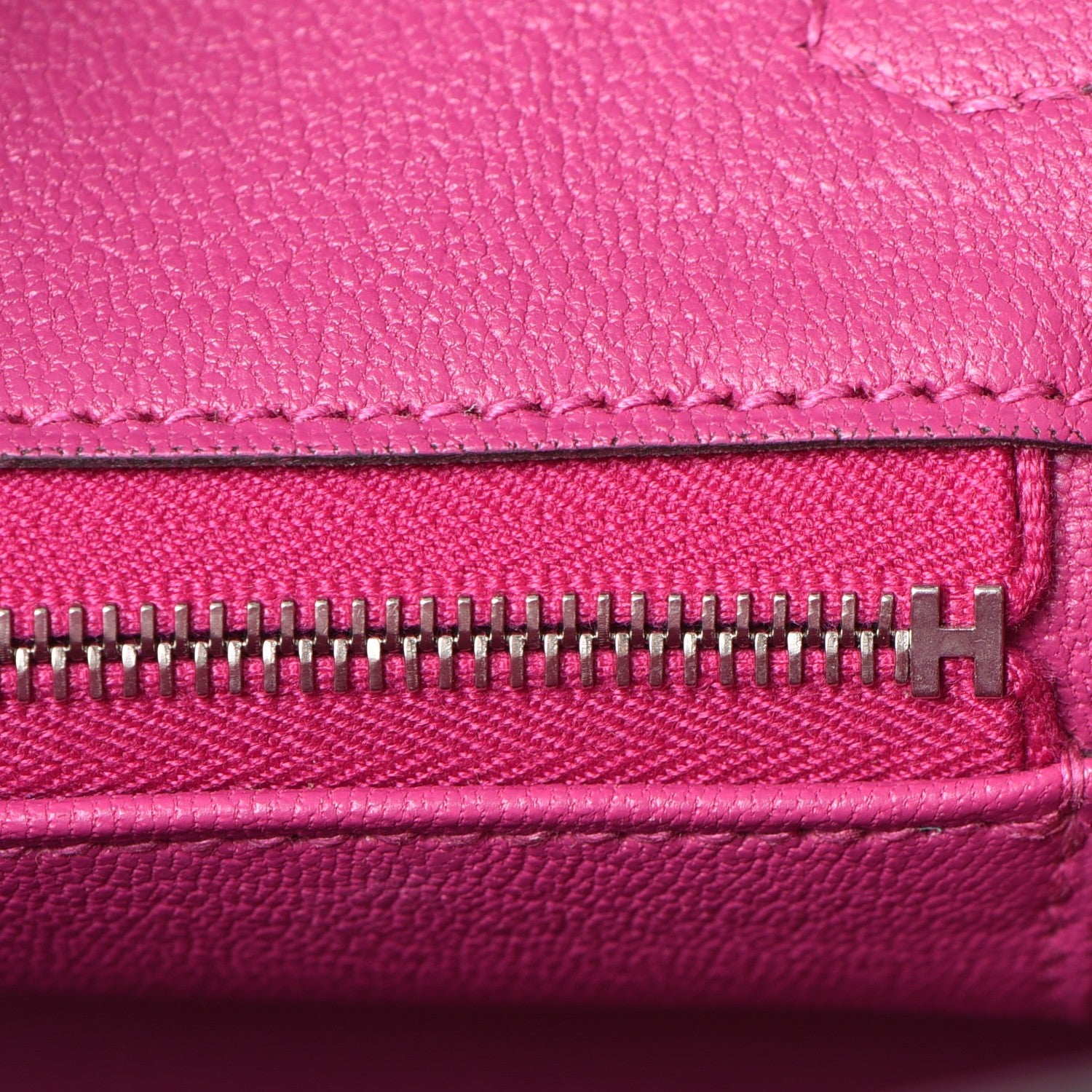Hermes Togo Birkin 25 Rose Pourpre 20 of 36