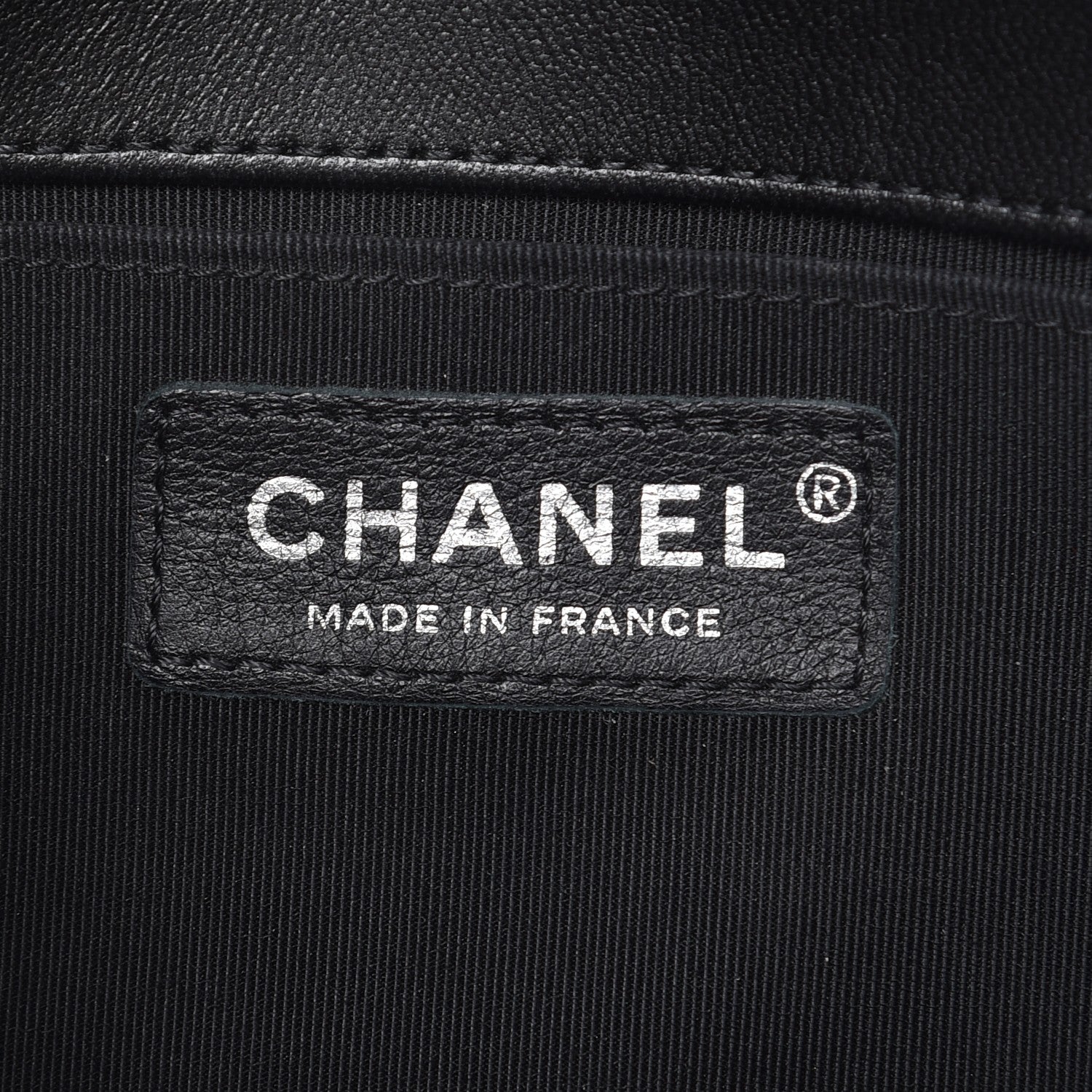 Chanel Lambskin Quilted Medium Boy Flap Black 6 of 8