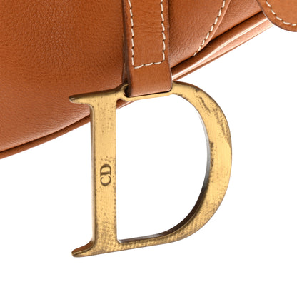 Christian Dior Calfskin Saddle Bag Tan 11 of 11