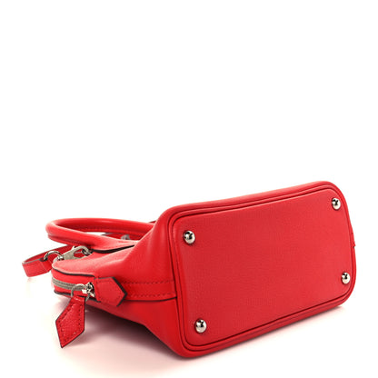 Hermes Chevre Mysore Mini 1923 Bolide Rouge De Coeur 4 of 10