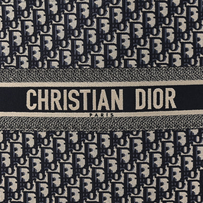 Christian Dior Oblique Large Book Tote Blue Multicolor 8 of 12