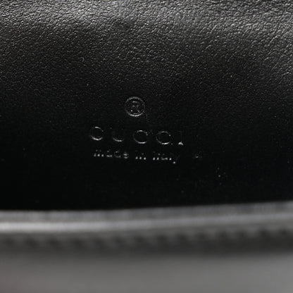 Gucci Calfskin Matelasse GG Marmont Key Chain Black 5 of 6