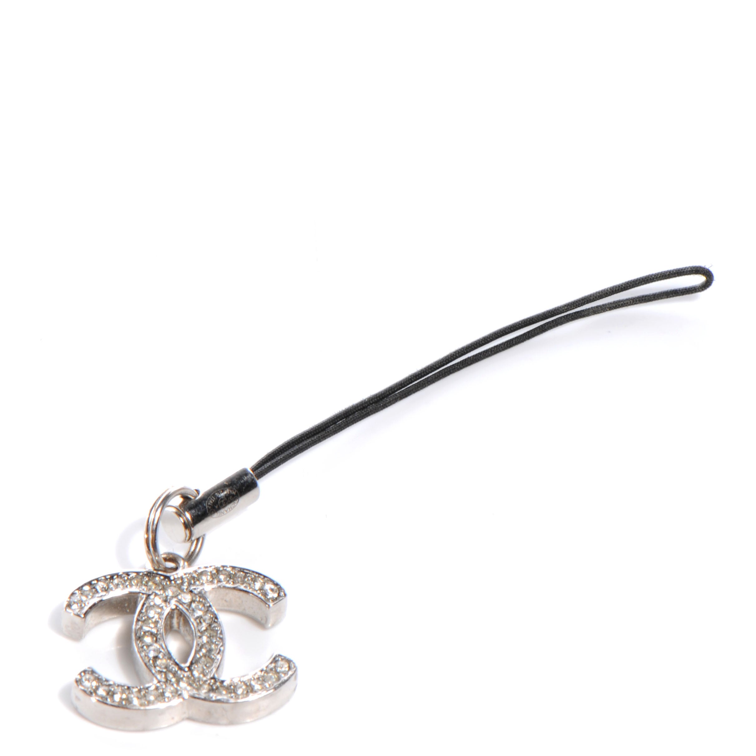 Chanel CC Crystal Phone Charm 59944 – FASHIONPHILE