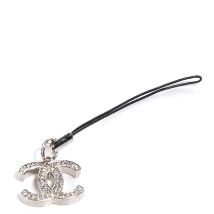 Chanel CC Crystal Phone Charm 1 of 4