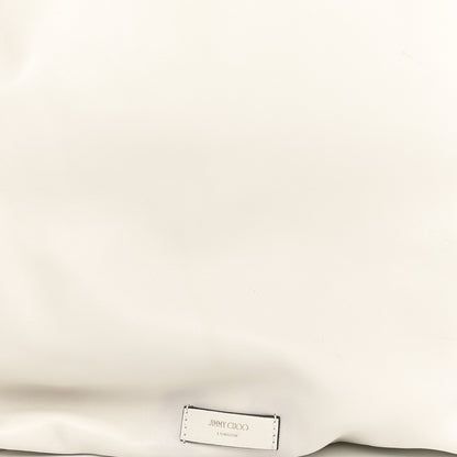 Jimmy Choo Calfskin Ana Hobo Shopping Tote Latte 7 of 9