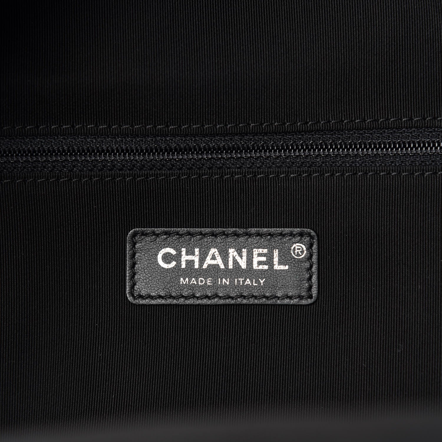 Chanel Vinyl La Pausa Bay Backpack White 8 of 9