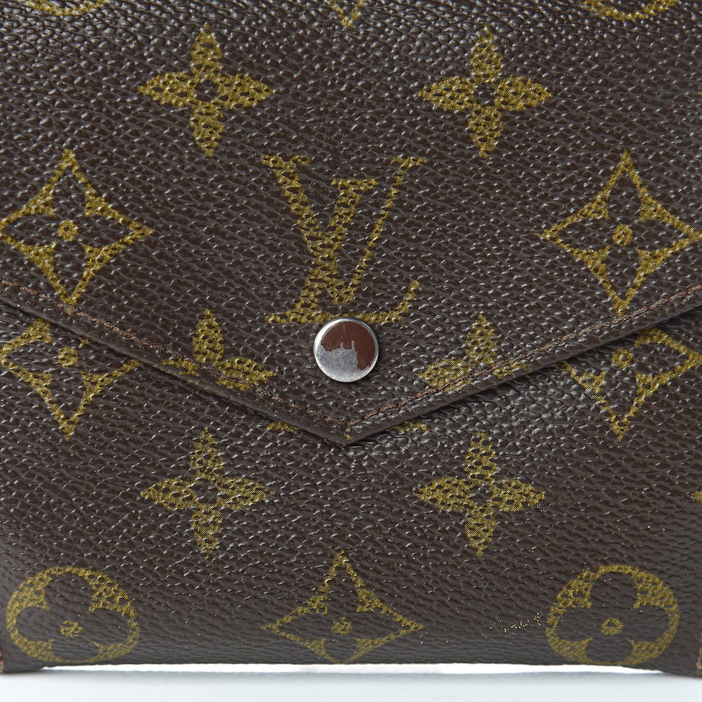 Monogram Porte-Monnaie Billets Cartes Credit Wallet
