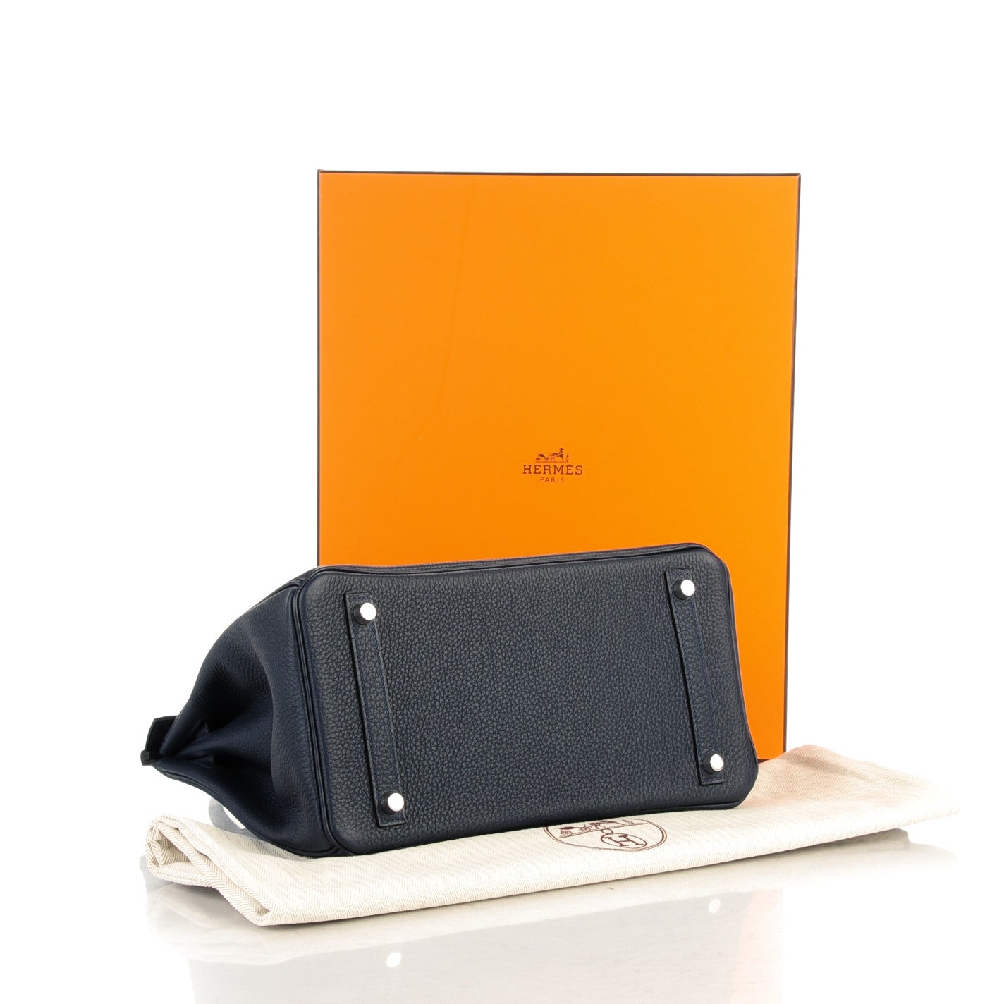 Hermes Togo Birkin 30 Bleu Nuit 5 of 25