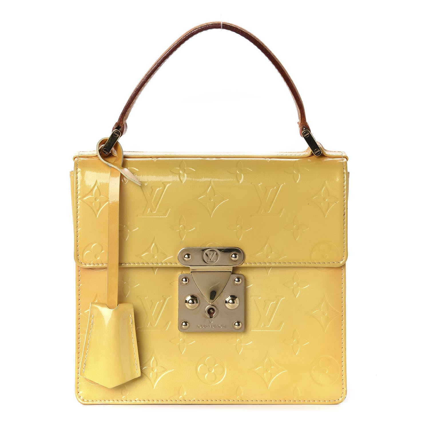 Louis Vuitton Vernis Spring Street Lime 1 of 11