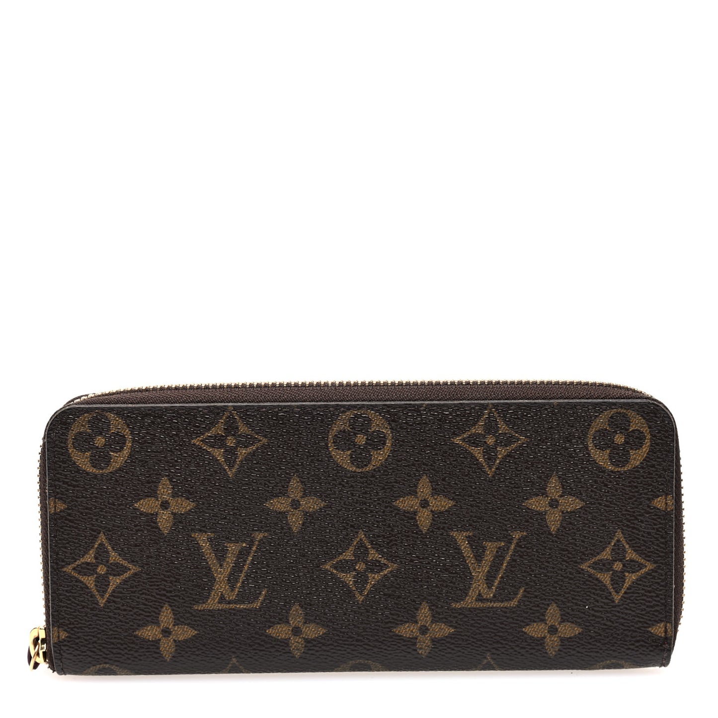 Monogram Clemence Wallet Fuchsia