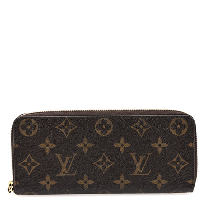 Louis Vuitton Monogram Clemence Wallet Fuchsia 1 of 6
