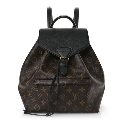 Louis Vuitton Monogram Montsouris PM Black 1 of 11
