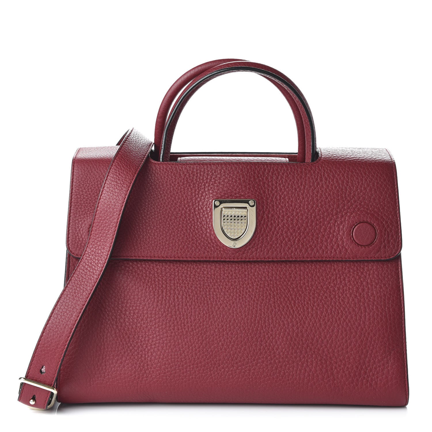 Christian Dior Bullcalf Medium Diorever Flap Red 1 of 10