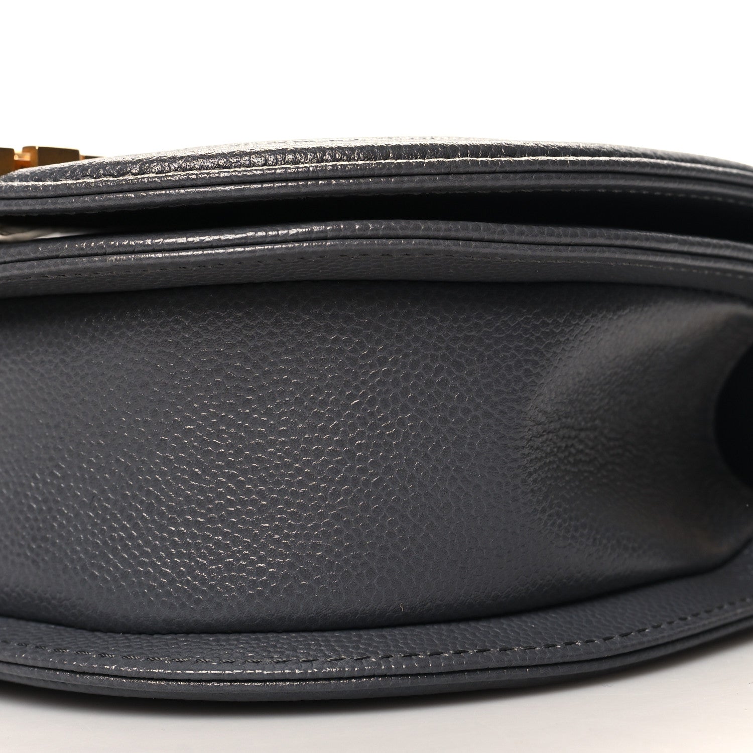 Chanel Caviar Quilted Small Boy Messenger Bag Dark Grey 10 of 10