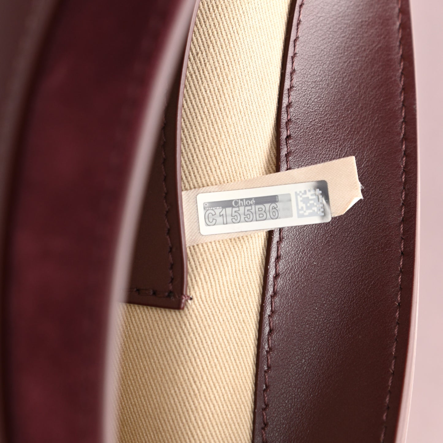 Calfskin Large Tess Bag Burnt Brown