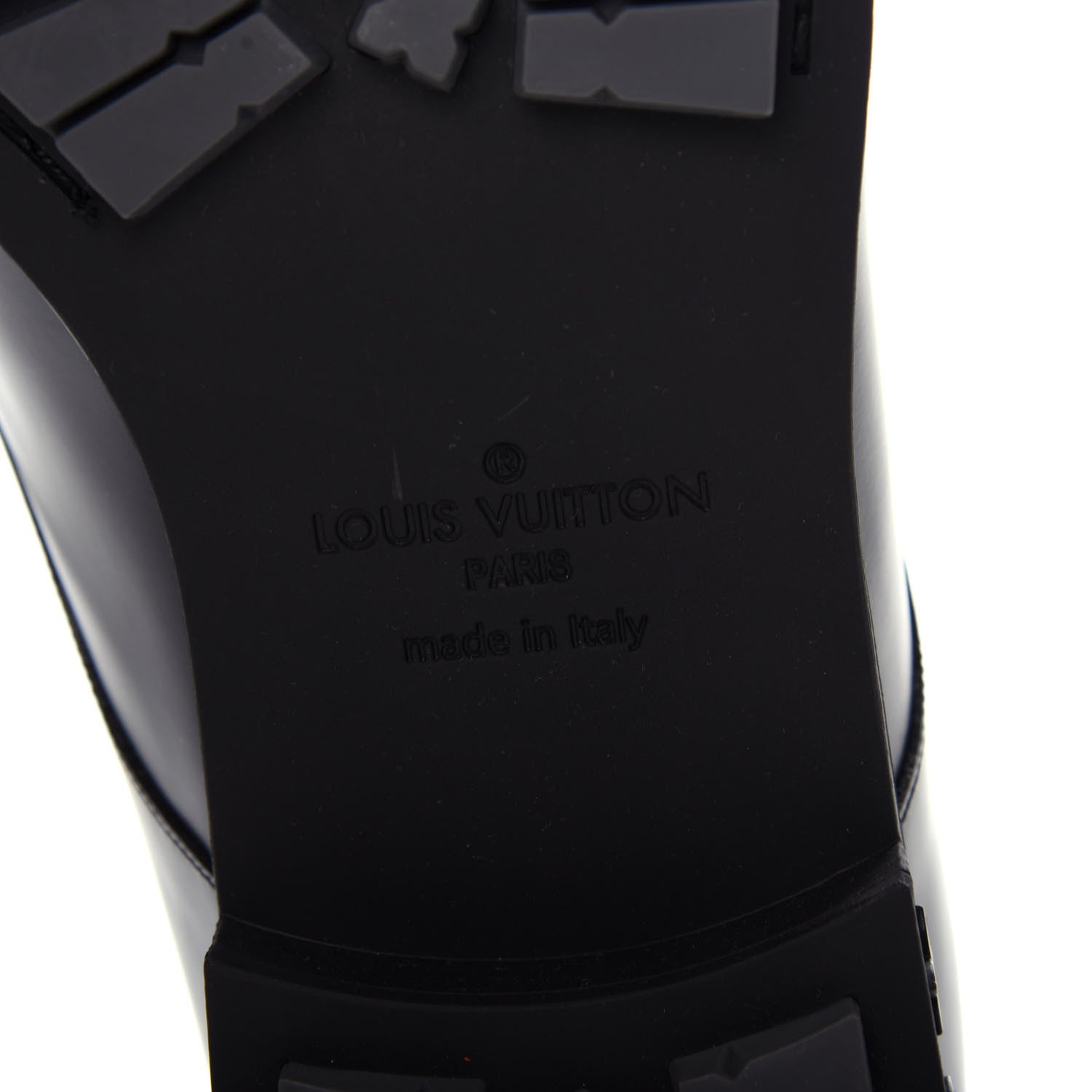 Louis Vuitton Lambskin Mens Derby Shoes 9.5 Black 9 of 11