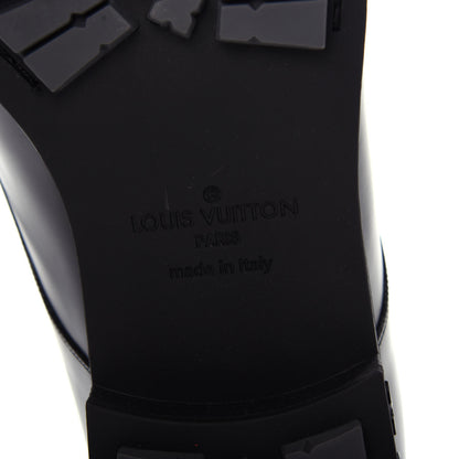 Louis Vuitton Lambskin Mens Derby Shoes 9.5 Black 9 of 11