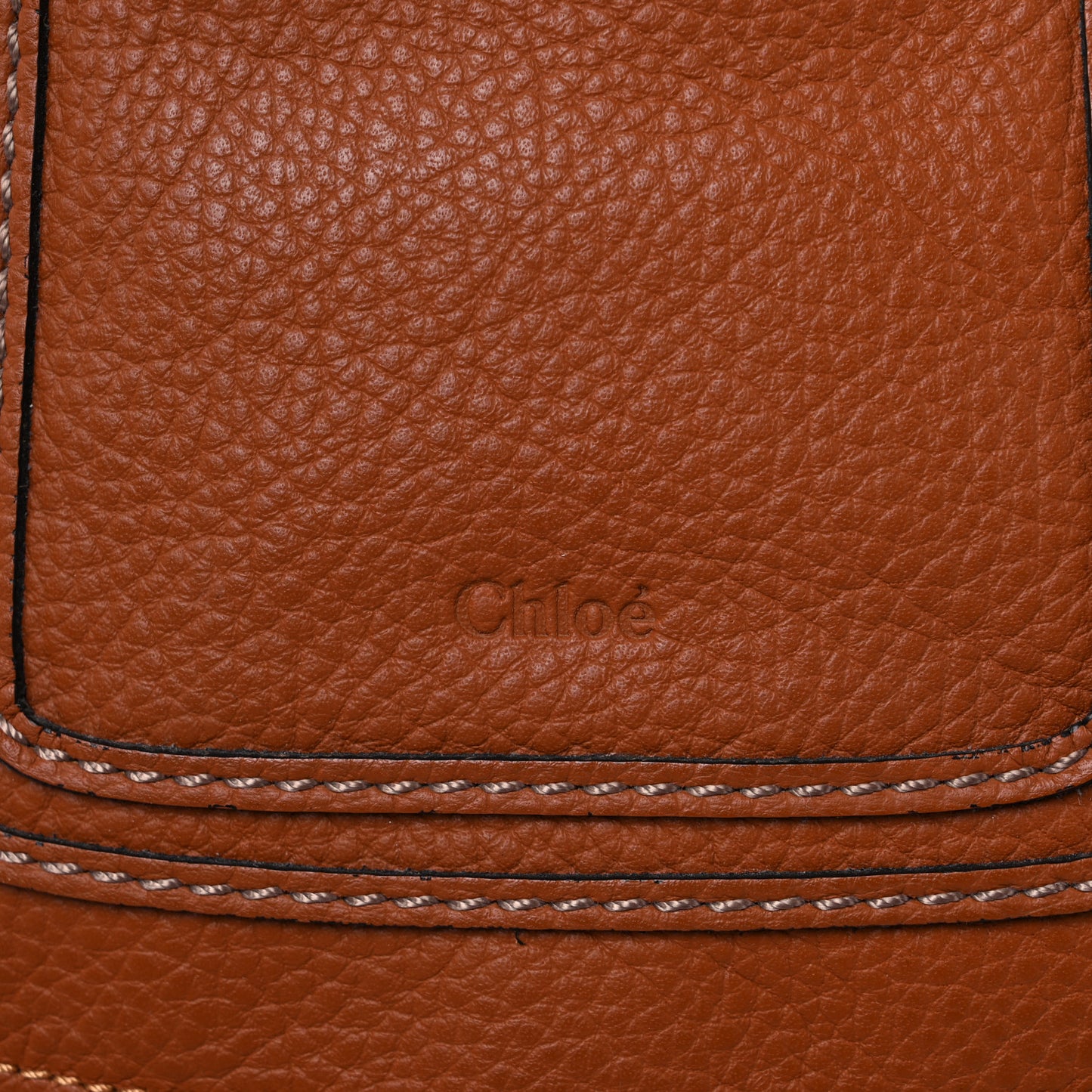 Calfskin Small Marcie Satchel Tan