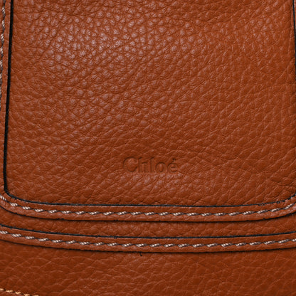 Chloe Calfskin Small Marcie Satchel Tan 13 of 14