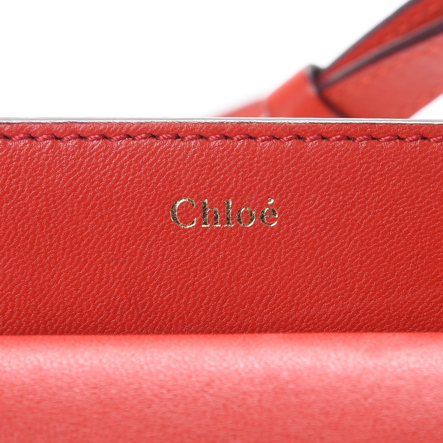 Calfskin Mini Georgia Crossbody Bag Paprika Red
