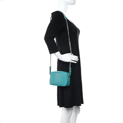 Prada Soft Calfskin Diagramme Crossbody Bag Giada 2 of 10