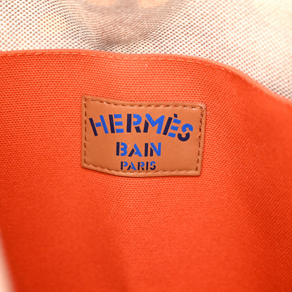 Hermes Canvas Wave Beach Bag 6 of 9
