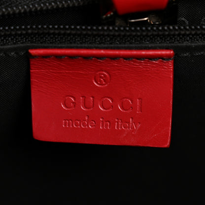 Gucci Monogram Small Bardot Shoulder Bag Red 6 of 15