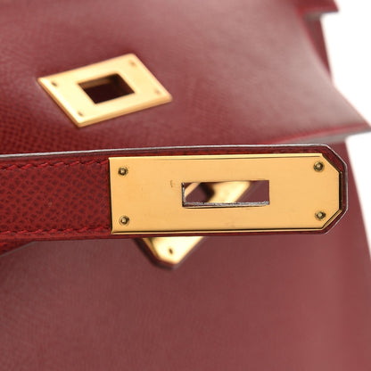 Hermes Epsom Kelly Sellier 28 Rouge 19 of 40