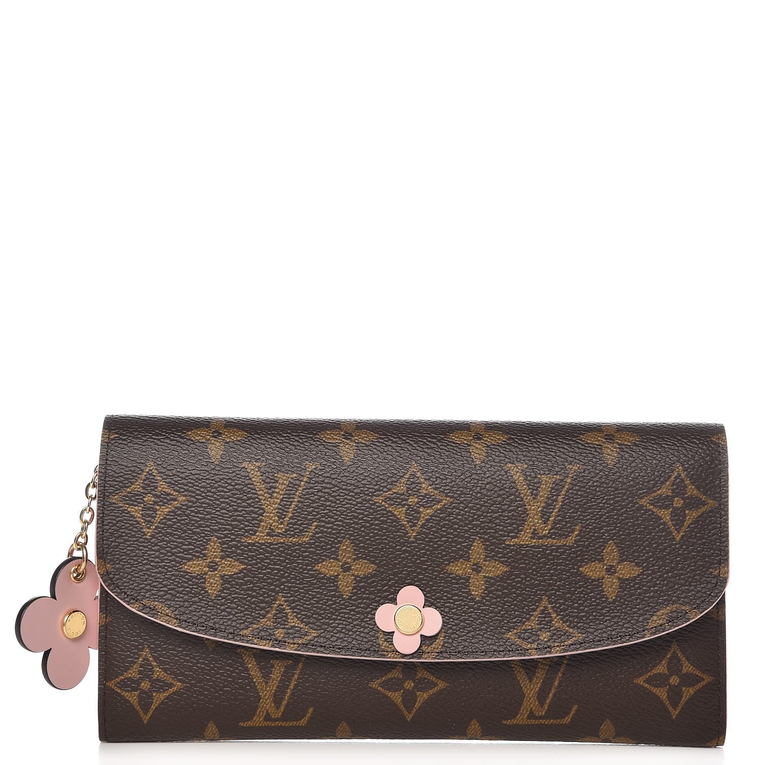 Louis Vuitton Monogram Bloom Flower Emilie Wallet 1 of 6