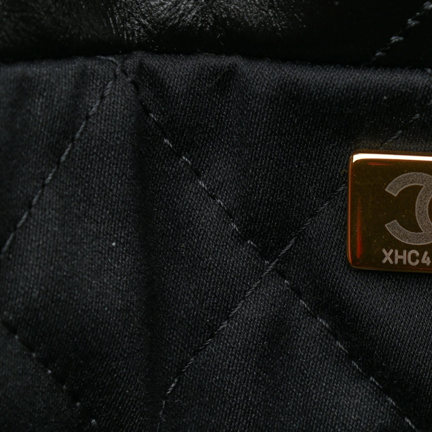 Chanel Shiny Calfskin Quilted Chanel 22 Black 7 of 9