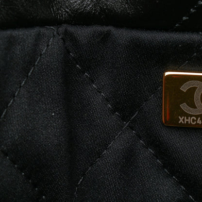 Chanel Shiny Calfskin Quilted Chanel 22 Black 7 of 9