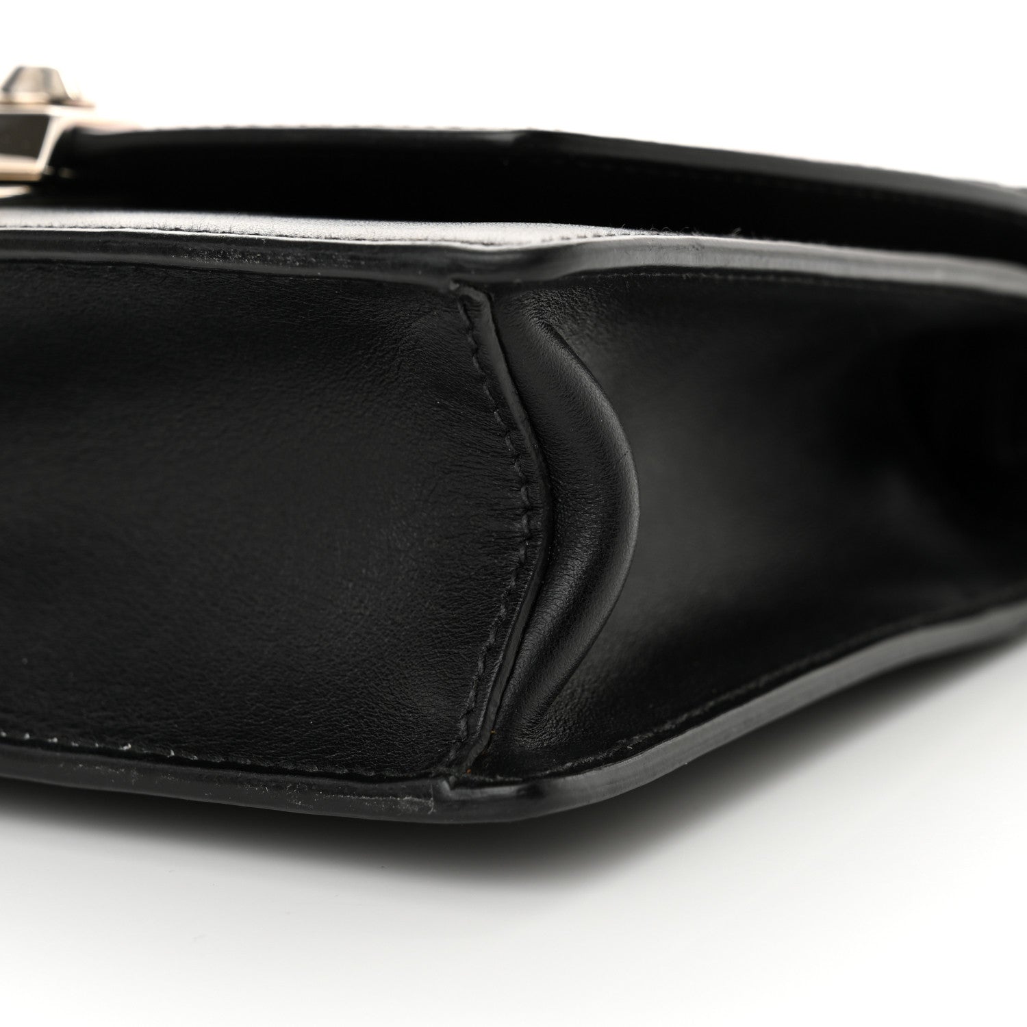 Prada City Calfskin Saffiano Racing Logo Elektra Shoulder Bag Fuxia Black 9 of 9