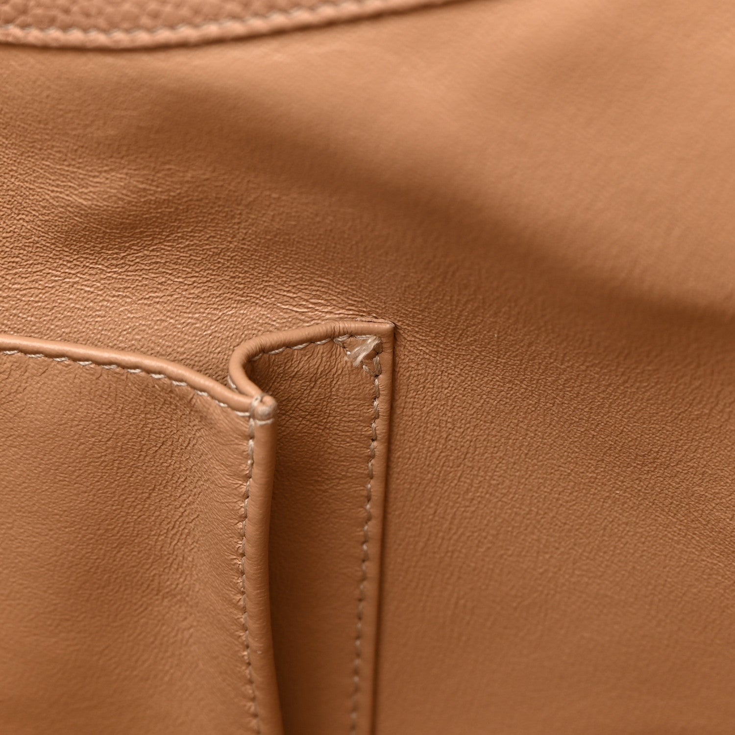 Salvatore Ferragamo Calfskin Fanisa Gancini Hobo Natural 12 of 16