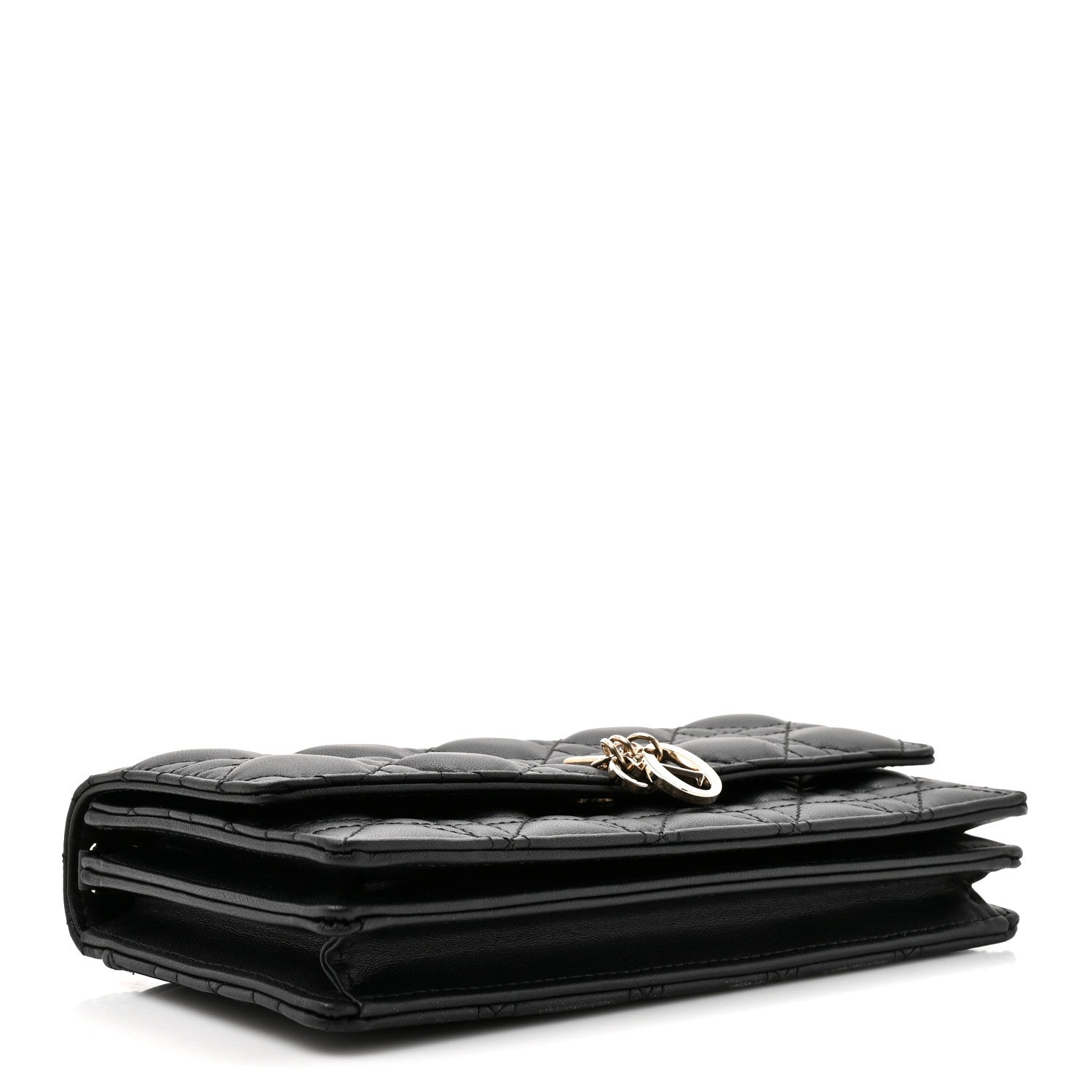Christian Dior Lambskin Cannage Mini My Dior Bag Black 4 of 11