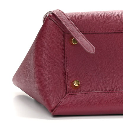 Celine Grained Calfskin Mini Belt Bag Plum 9 of 11