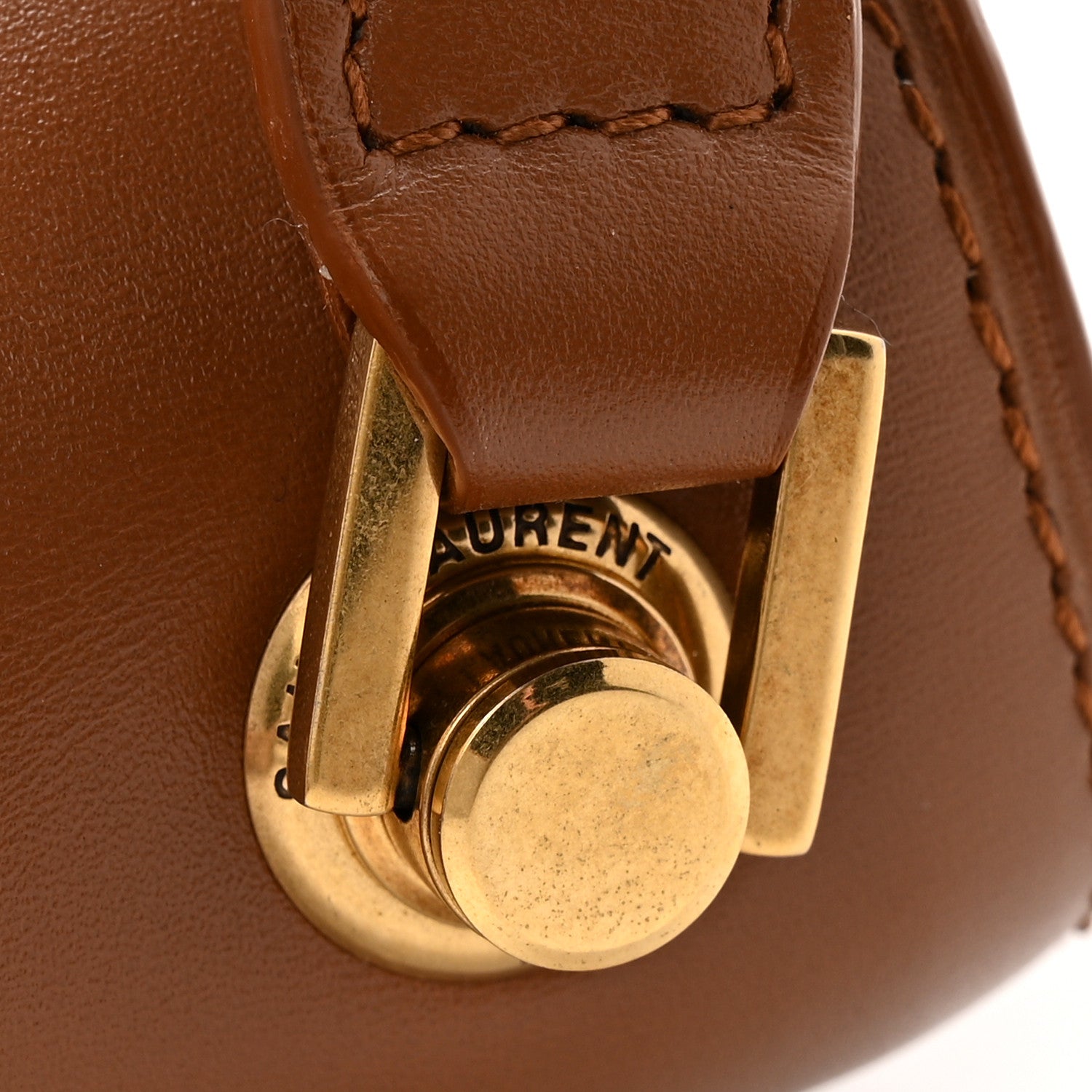 Saint Laurent Smooth Calfskin Carre Satchel Brick 11 of 11