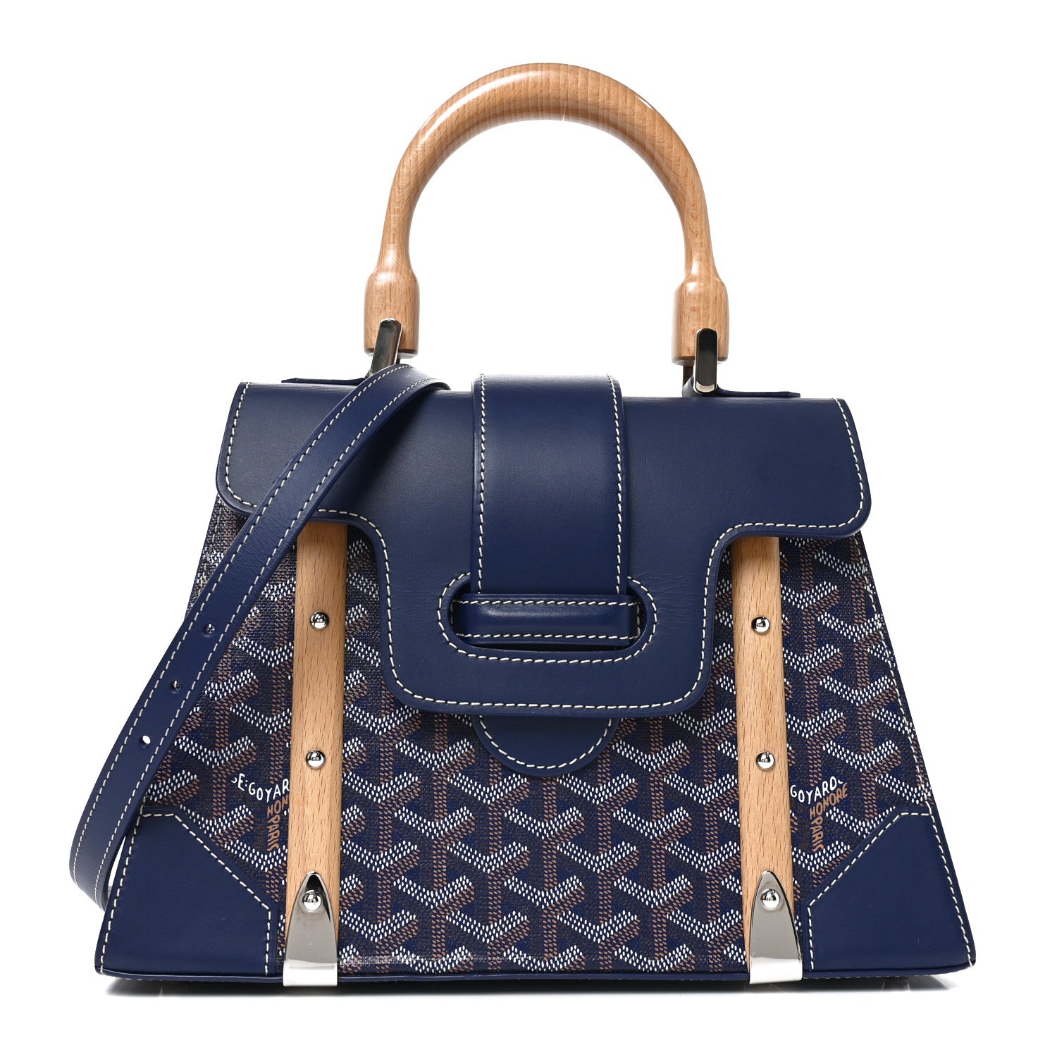 Goyard Goyardine Saigon PM Navy 1 of 10