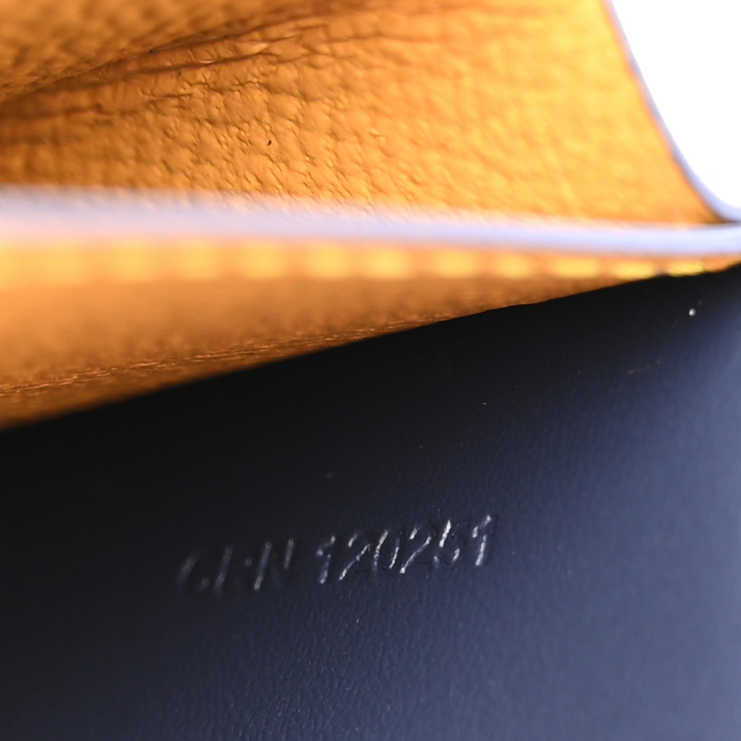 Goyard Goyardine Saint-Lambert Wallet Navy 8 of 9