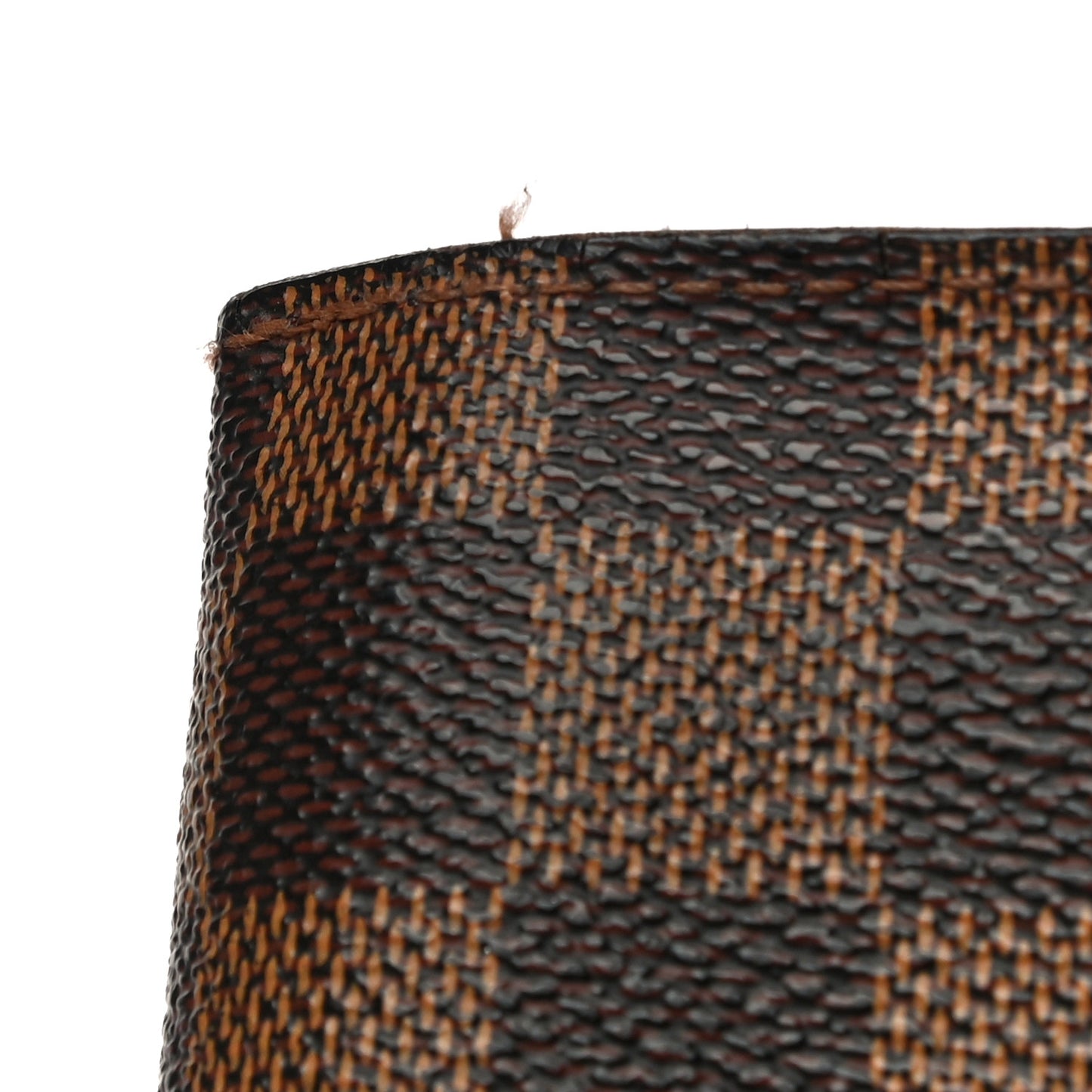 Damier Ebene Zippe Zipped Compact Wallet