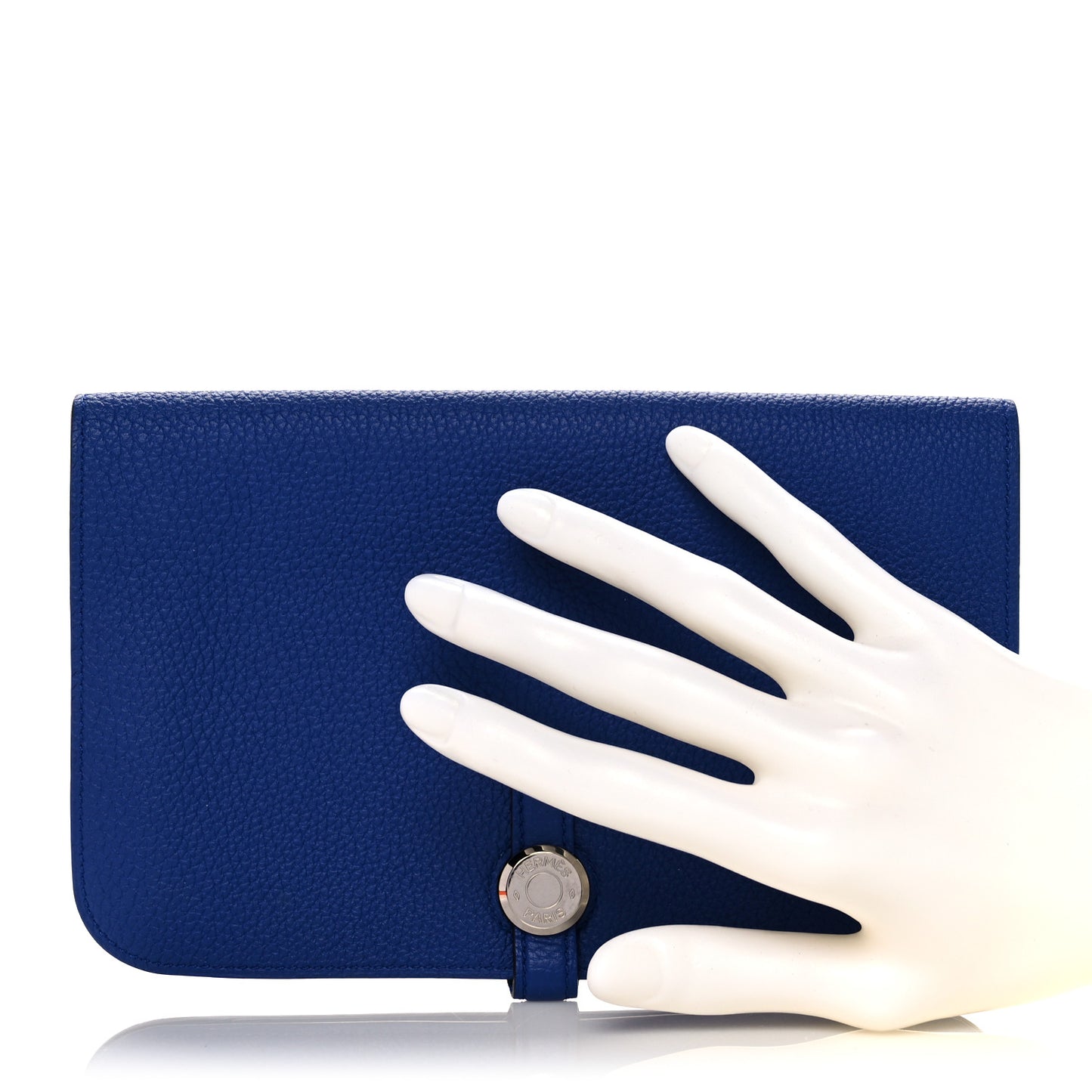 Togo Dogon Duo Wallet Bleu Electrique