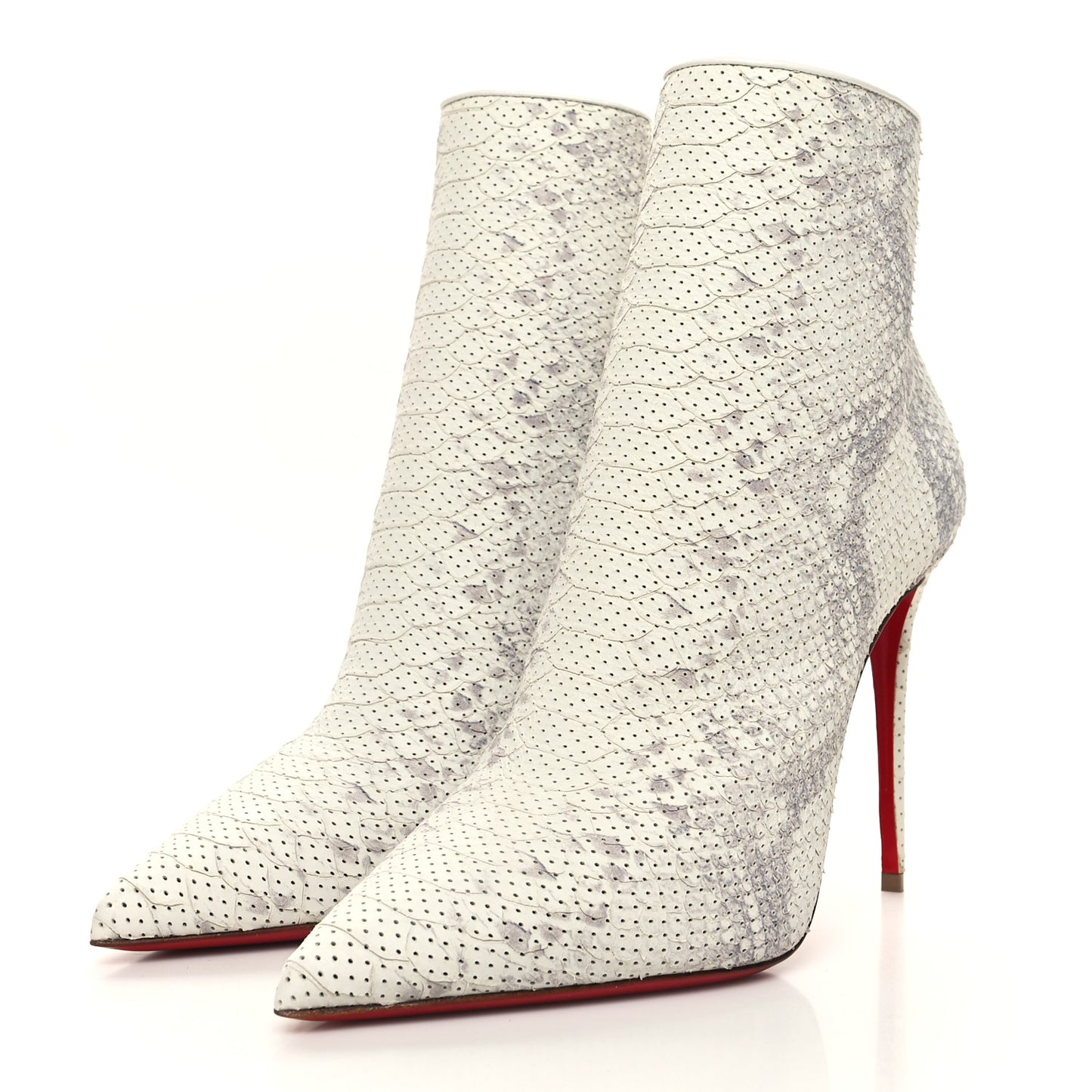 Calfskin Perforated So Kate Booty 100 Ankle Boots 40 Roccia
