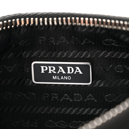 Prada Tessuto Nylon Saffiano Mini Re-Edition 2005 Bag Black 6 of 13