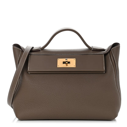 Hermes Togo Swift 24/24 29 Etoupe 2 of 8