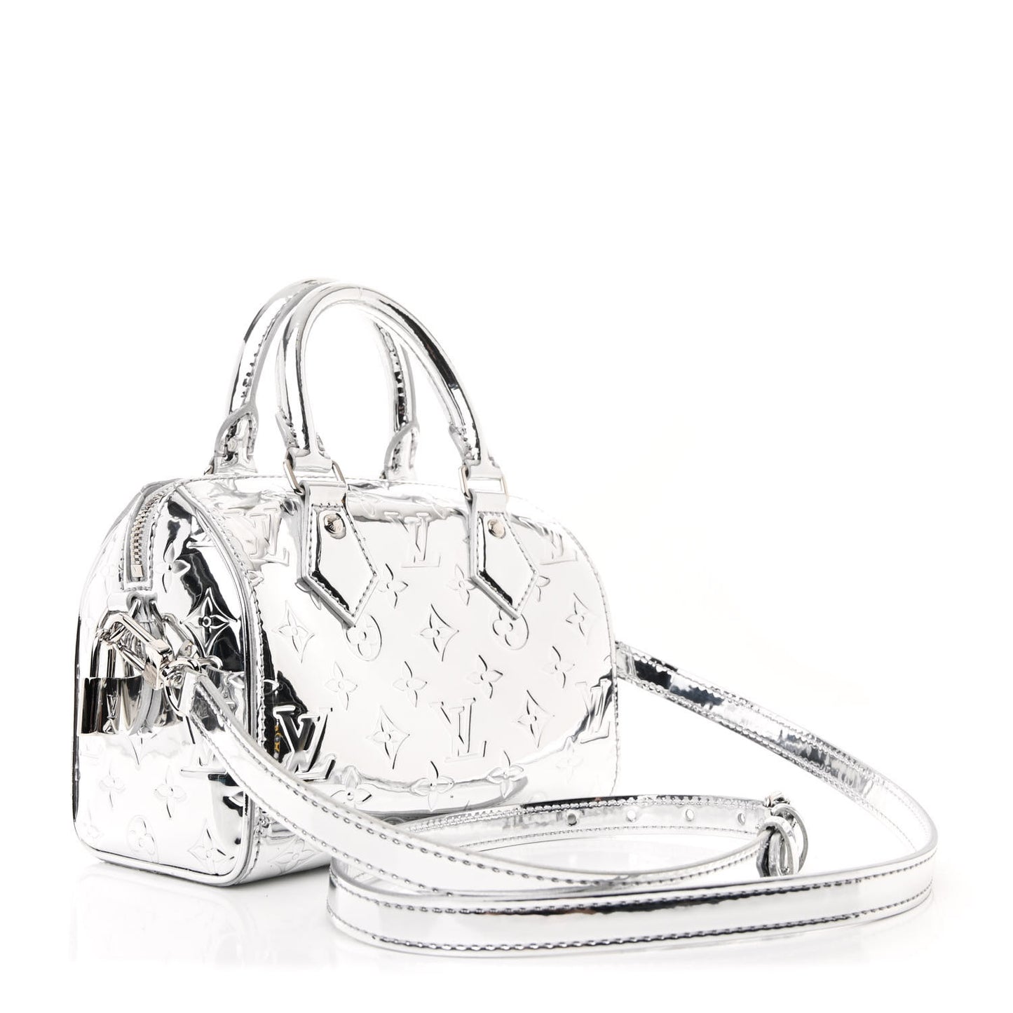Monogram Miroir Speedy Bandouliere 20 Silver