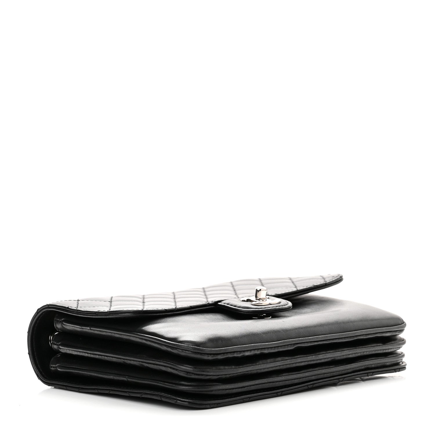 Chanel Lambskin Quilted Flap Black 4 of 8