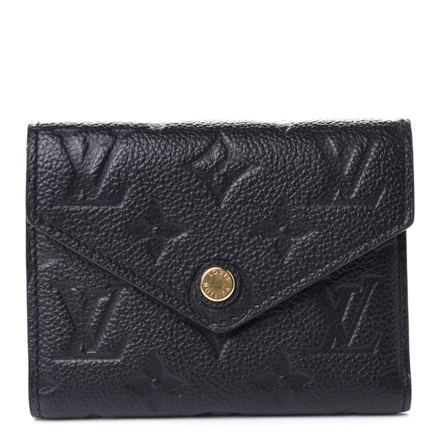 Louis Vuitton Empreinte Victorine Wallet Black 1 of 4