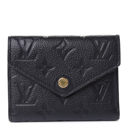 Louis Vuitton Empreinte Victorine Wallet Black 1 of 4